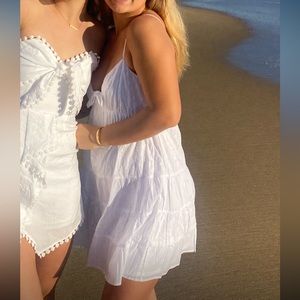 City Studio white dress